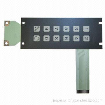 Tactile touch switches with flat cable